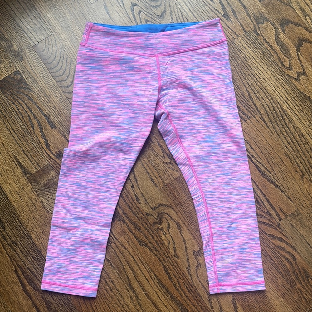 Girls Ivivva cropped leggings size 14
